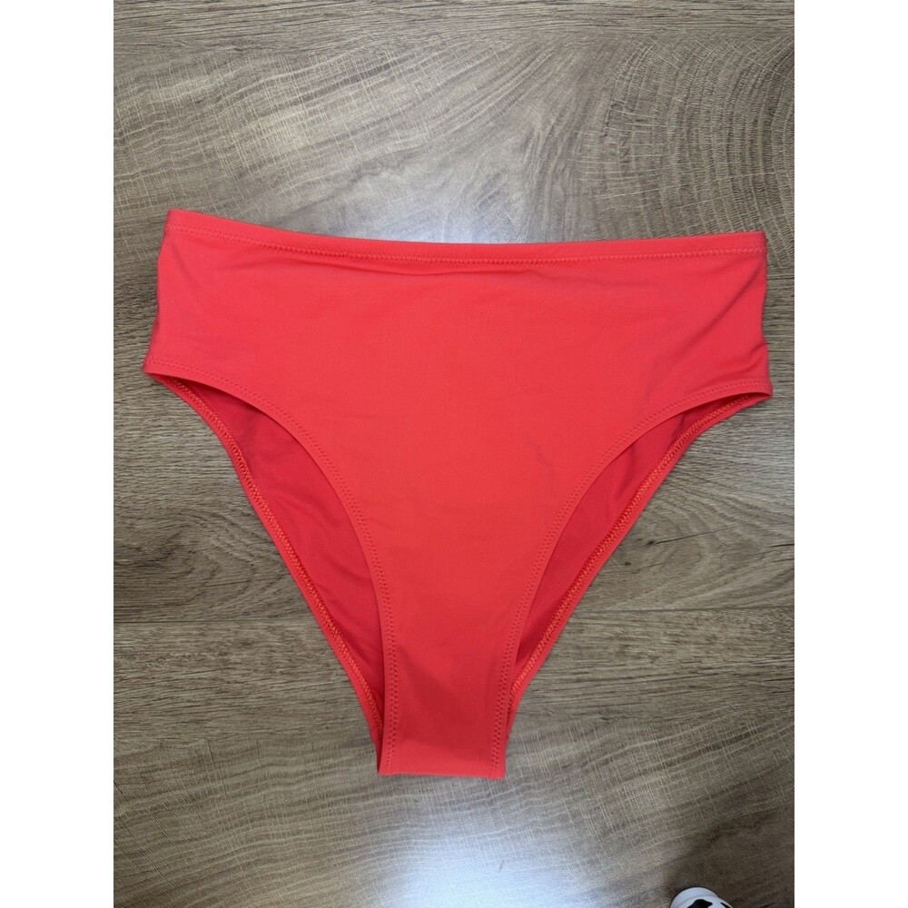 Vuori Bikini High Waisted Bottoms Women's Small Swim Red MSRP $74 NWT